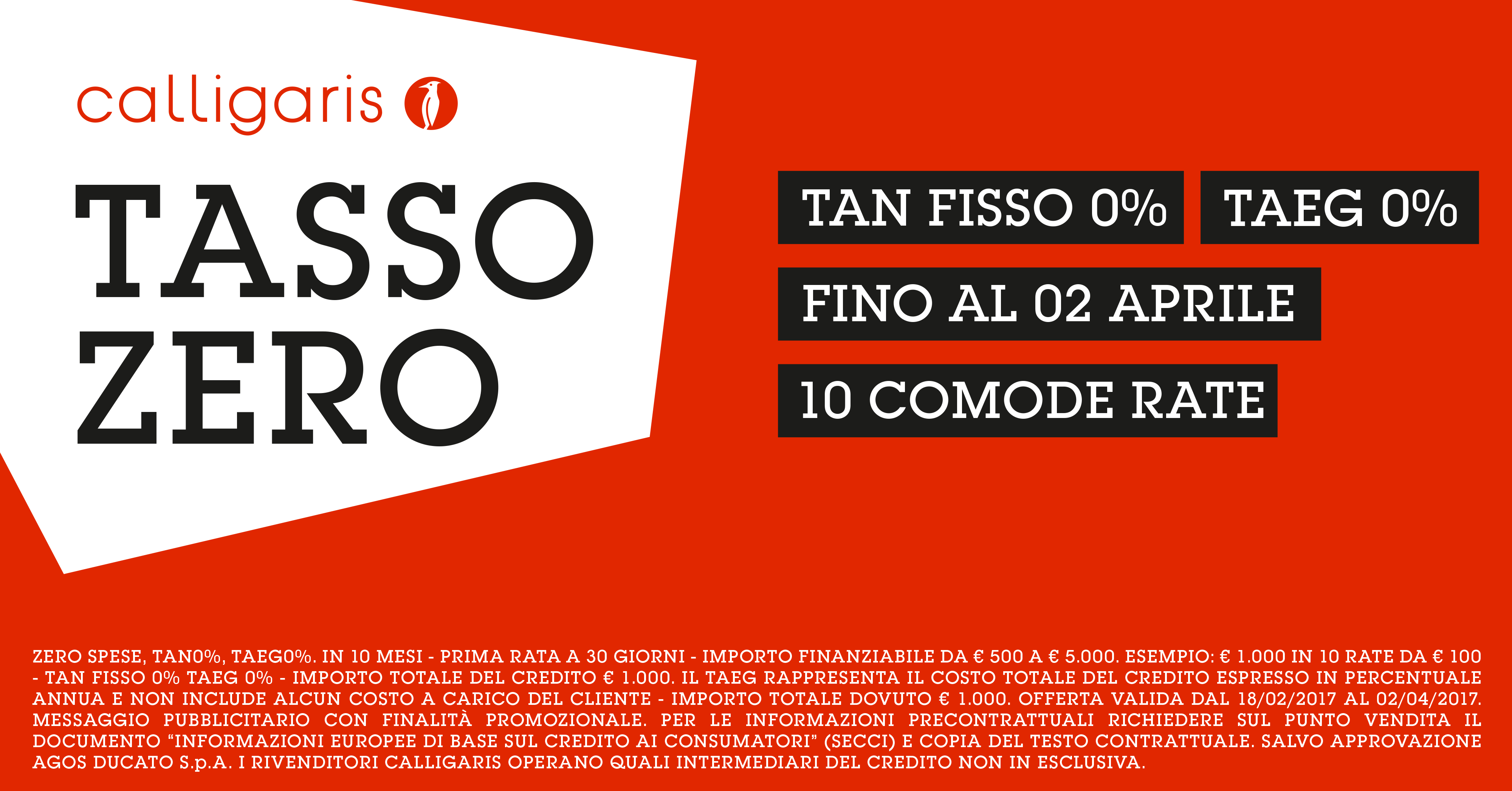 CALLIGARIS Tasso Zero