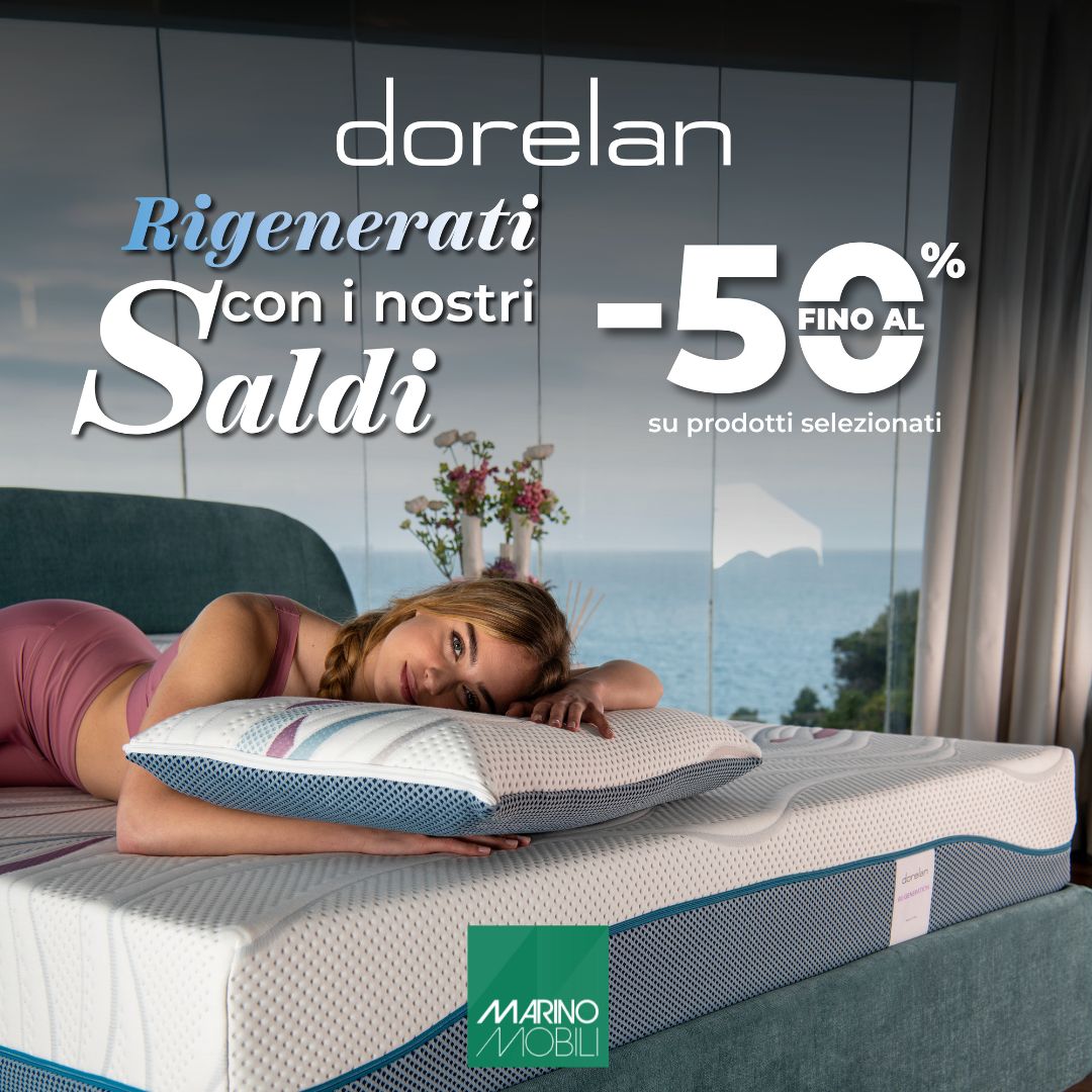 Saldi Estivi sui Materassi Dorelan