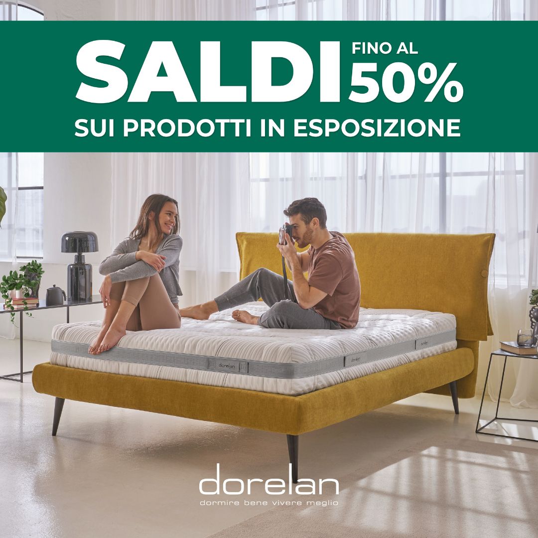 Saldi Dorelan fino al 50%