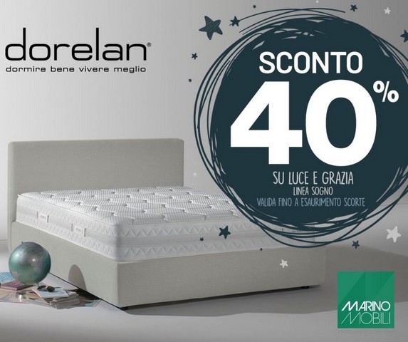 Dorelan Sconto 40%