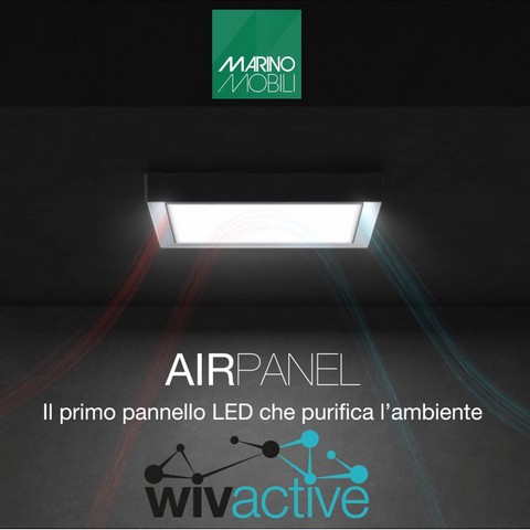 WIVActive Il primo Pannello LED che purifica l'ambiente