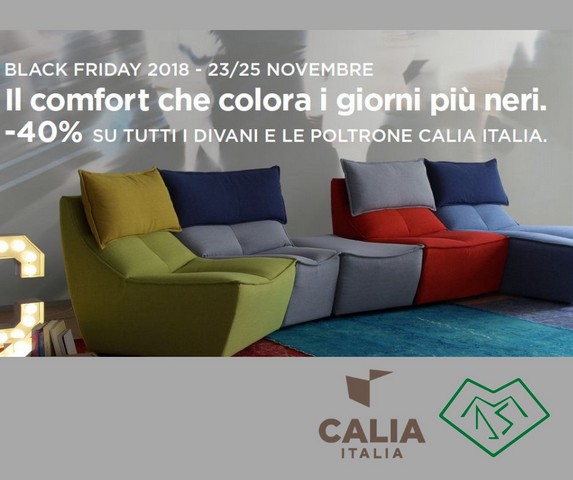 BLACK FRIDAY 2018 Il Confort che Colora i giorni più neri