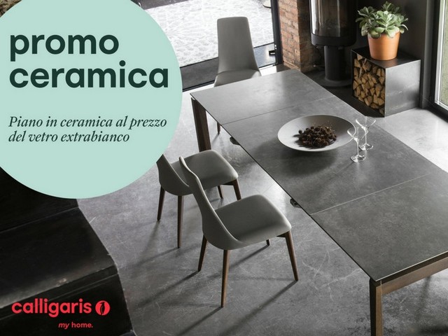 Promo Tavolo Ceramica Calligaris