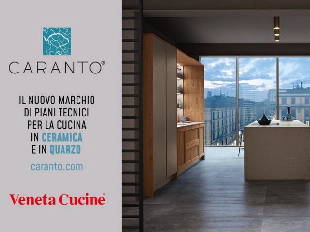 CARANTO di Veneta Cucine: Il nuovo Piano in Ceramica e Quarzo