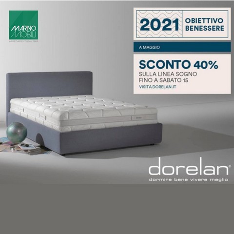 Dorelan Sconto 40% sulla Linea SOGNO