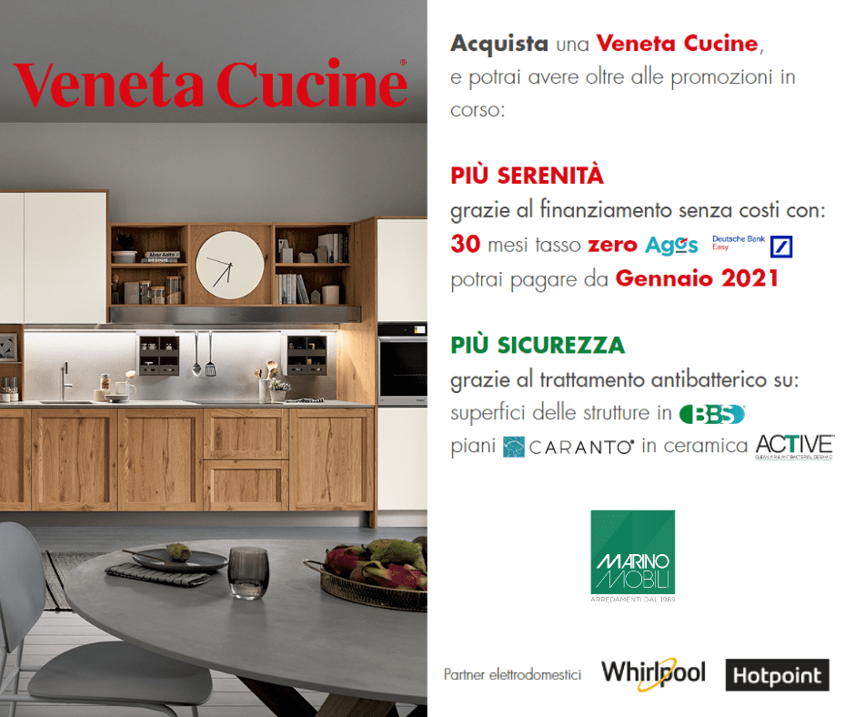 Veneta Cucine OGGI PIÙ DI SEMPRE