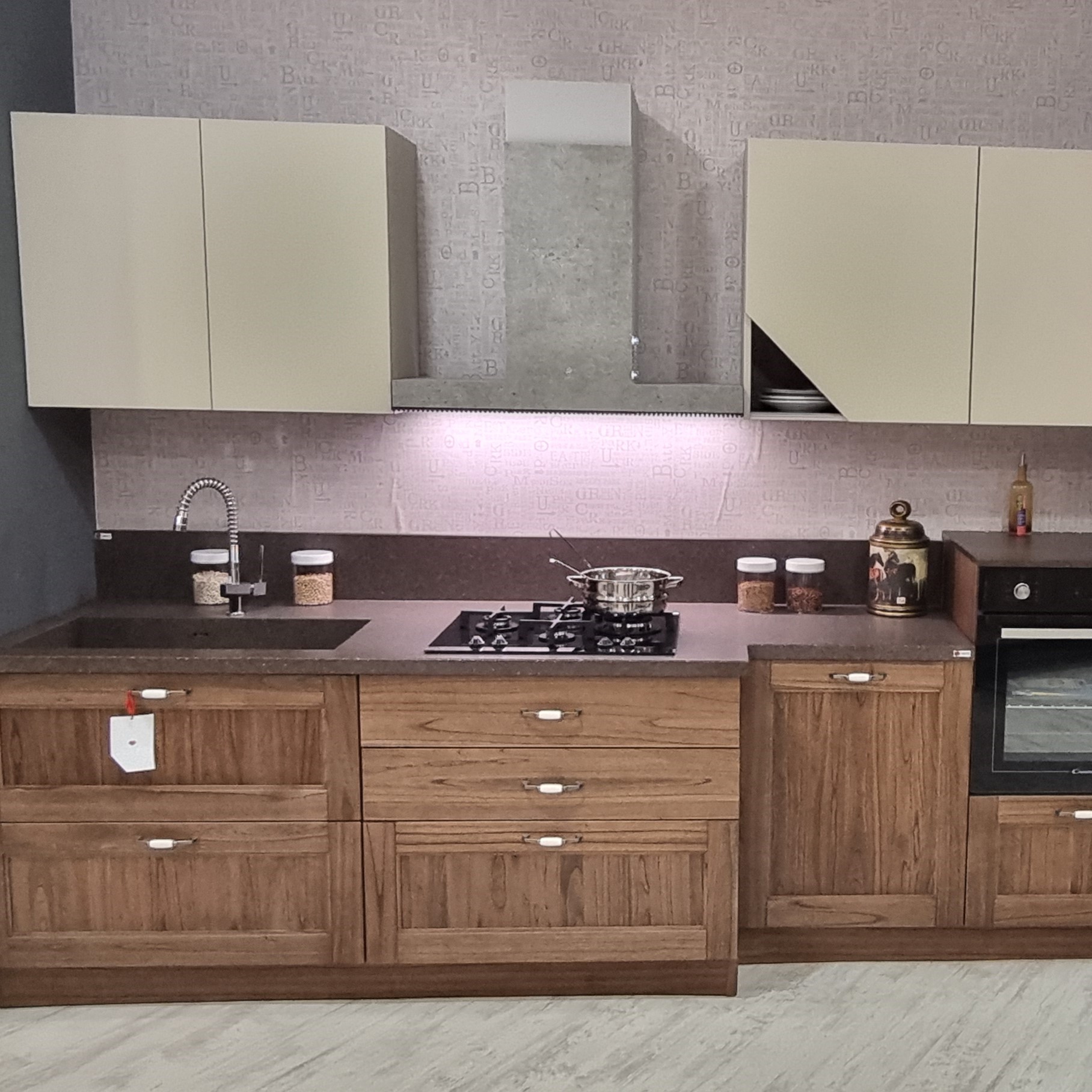 Cucina Componibile Outlet Eva e Opale top Okite Arrex Le Cucine