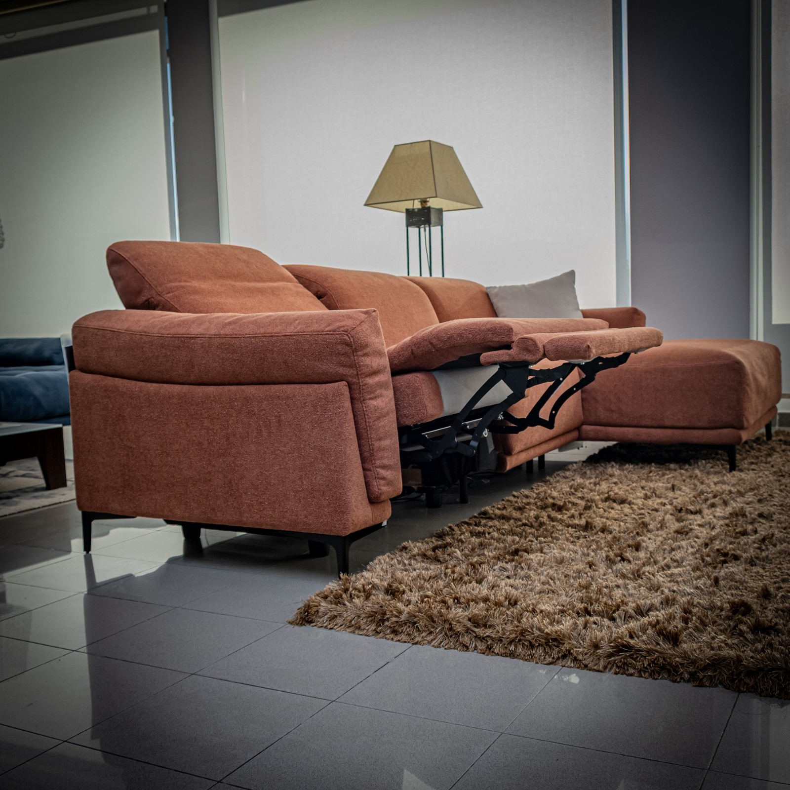 Divano DAVID con Chaise Longue CALIA 4