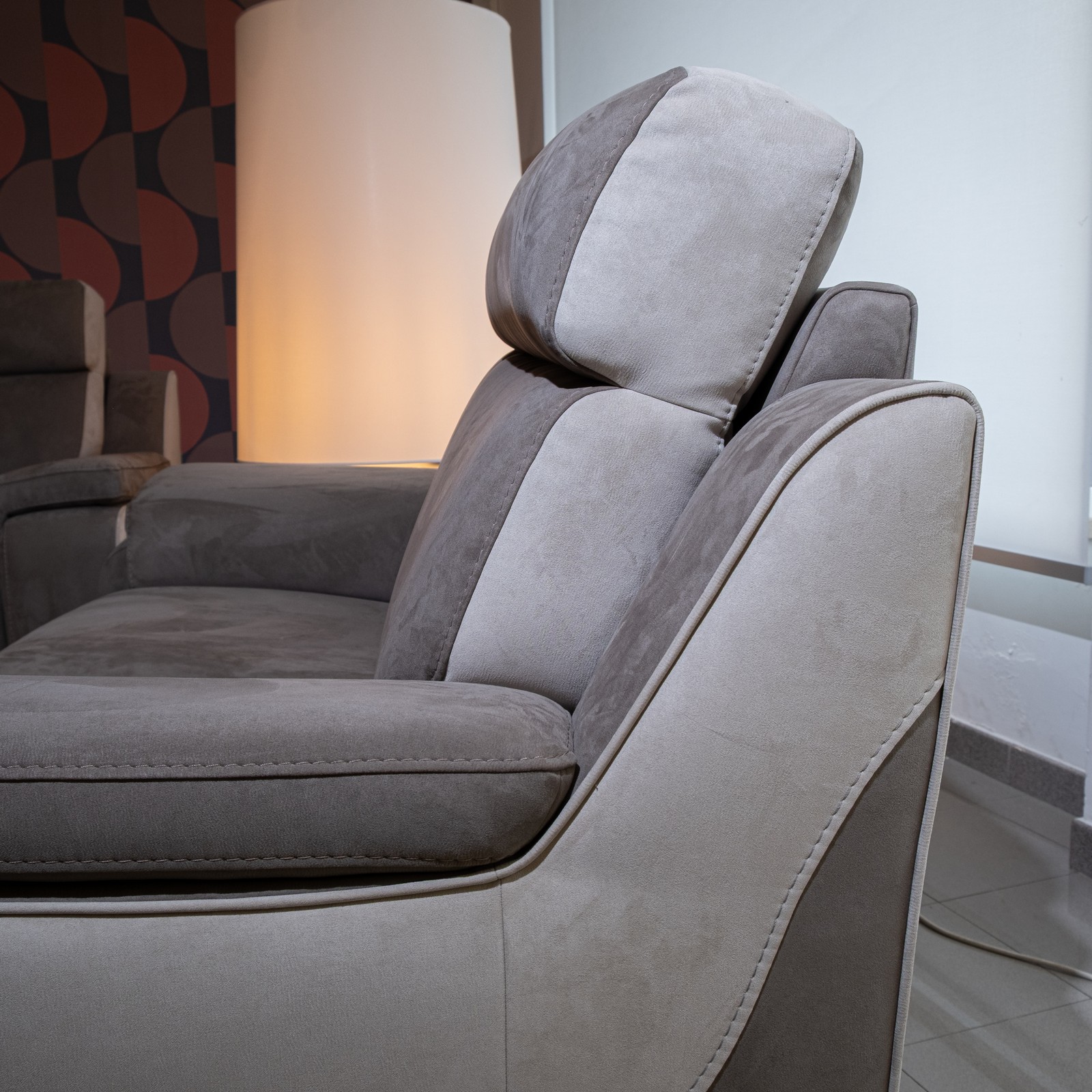 Divano 2 Posti fisso mod. Sauro M.F. INTERNATIONAL 3