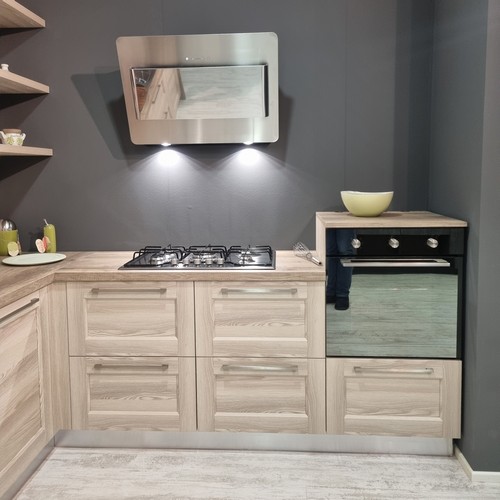 Cucina Effetto Legno Fiorella  Natura e Luce ARREX LE CUCINE 3